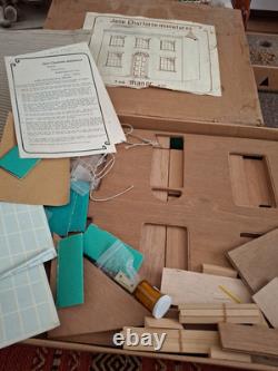 Large Wooden Dolls House Kit The Manor Boxed Heavy