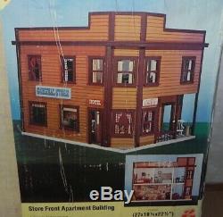 Lee Wards Doll House Kit Western Store Front Vintage New Old Stock Wood Leewards