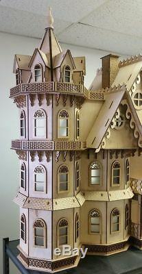 Leon Gothic Victorian Mansion Dollhouse 112 (New for 2015)