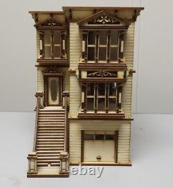 Lisa Painted Lady San Francisco Garage/French Door 148 Scale Dollhouse Kit