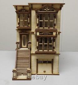 Lisa Painted Lady San Francisco Garage/French Door 148 Scale Dollhouse Kit