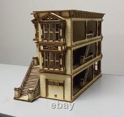 Lisa Painted Lady San Francisco Garage/French Door 148 Scale Dollhouse Kit