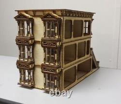 Lisa Painted Lady San Francisco Garage/French Door 148 Scale Dollhouse Kit