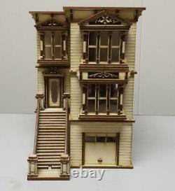 Lisa San Francisco Dolls House 148 Quarter Scale Lazer Cut Flat Pack Kit