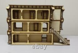 Lisa San Francisco Dolls House 148 Quarter Scale Lazer Cut Flat Pack Kit