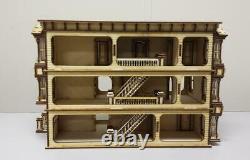 Lisa San Francisco Dolls House 148 Quarter Scale Lazer Cut Flat Pack Kit