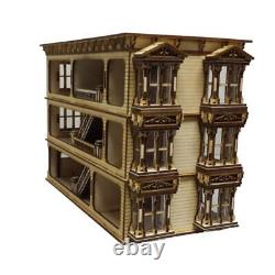 Lisa San Francisco Painted Lady Dolls House 124 Half Inch Scale Flat Pack Kit