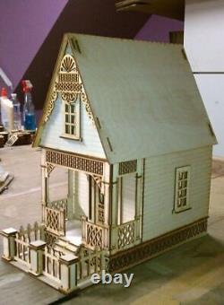 Little Ann Victorian Cottage 124 Scale Dollhouse Kit