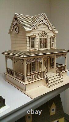 Little Briana Country Victorian Cottage 124 Scale Dollhouse Kit WITHOUT Shingle