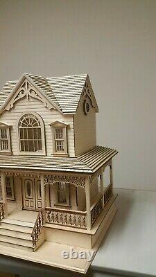 Little Briana Country Victorian Cottage 124 Scale Dollhouse Kit WITHOUT Shingle
