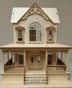 Little Briana Country Victorian Cottage 124 Scale Dollhouse Kit WITHOUT Shingle