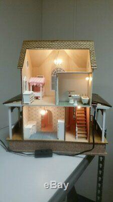 Little Briana Country Victorian Cottage 124 Scale Dollhouse WITH Shingles