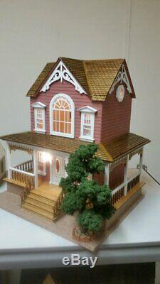 Little Briana Country Victorian Cottage 124 Scale Dollhouse WITH Shingles