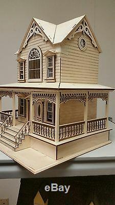 Little Briana Country Victrorian Cottage 124 Scale Dollhouse NO Shingles