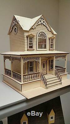Little Briana Country Victrorian Cottage 124 Scale Dollhouse NO Shingles