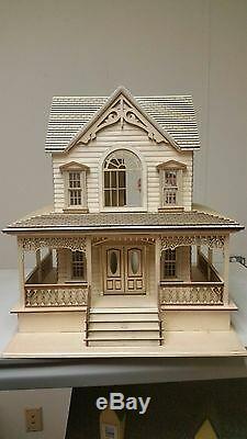 Little Briana Country Victrorian Cottage 124 Scale Dollhouse with shingles
