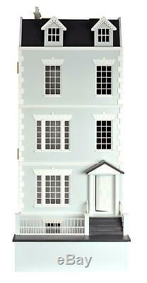 Lofty Laurels Dolls Town House Flat Pack Space Saving 112 Scale MDF Wood Kit