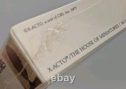 Lot 20 Vintage The House of Miniatures Dollhouse Furniture X-Acto 1977 Sealed