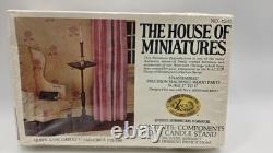 Lot 3 X-Acto House of Miniatures Kits Sealed 1980 Dollhouse Furniture Table Bed