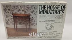 Lot 3 X-Acto House of Miniatures Kits Sealed 1980 Dollhouse Furniture Table Bed
