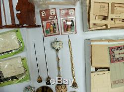 Lot Doll House Items Realife Miniatures Kits Heritage Series Many Extras Custom