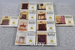Lot Of 10 New House of Miniatures Furniture Kits Wiod X-Acto 1977