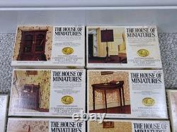 Lot Of 10 New House of Miniatures Furniture Kits Wiod X-Acto 1977
