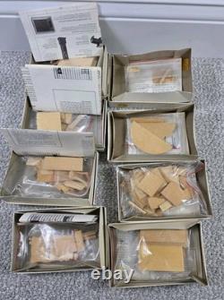Lot Of 10 New House of Miniatures Furniture Kits Wiod X-Acto 1977