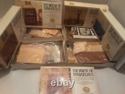 Lot Of 11 Mostly New The House Of Miniatures Dollhouse Furniture Kits Sealed