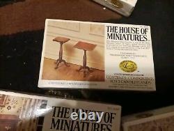 Lot Of 11 The House Of Miniatures Furniture Kits Vintage 7 SEALED 4 Not Sealed