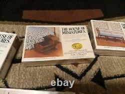 Lot Of 11 The House Of Miniatures Furniture Kits Vintage 7 SEALED 4 Not Sealed