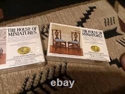 Lot Of 11 The House Of Miniatures Furniture Kits Vintage 7 SEALED 4 Not Sealed