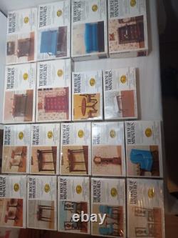 Lot Of 18 X-acto House Of Miniatures Doll House Furniture Kits 5 Sealed (#2)
