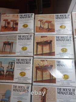 Lot Of 18 X-acto House Of Miniatures Doll House Furniture Kits 5 Sealed (#2)