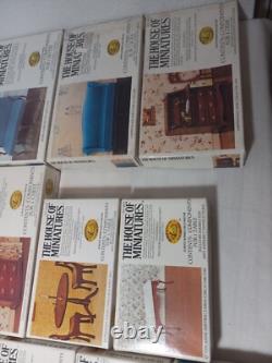Lot Of 18 X-acto House Of Miniatures Doll House Furniture Kits 5 Sealed (#2)