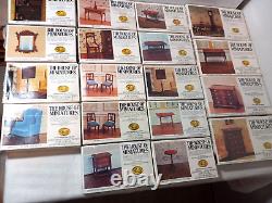 Lot Of 18 X-acto House Of Miniatures Doll House Furniture Kits 8 Sealed (#1)
