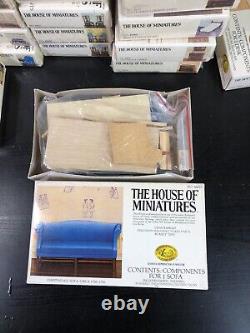 Lot Of 23 The House of Miniatures Chippendale New In Boxes Sealed Vintage READ