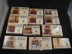 Lot Of 76 Vintage Dollhouse Miniatures Furniture Kits Doll House 1970's