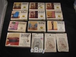 Lot Of 76 Vintage Dollhouse Miniatures Furniture Kits Doll House 1970's