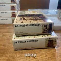Lot of 26 Vtg X-ACTO The House of Miniatures Dollhouse Furniture Kits Tool Set