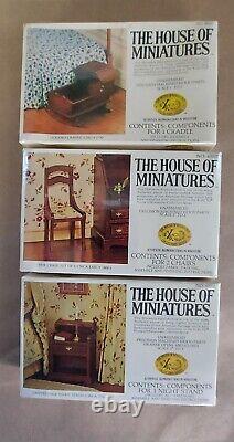 Lot of X-Acto The House of Miniatures Doll Furniture 15 Sealed Kits PLUS MORE