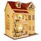 MAGQOO 3D Wooden DIY Miniature Dollhouse Kit DIY House Kit Miniature House Ki