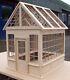 MDF Wooden Flat Pack Unglazed 112th Greenhouse Kit Dolls House Miniature Garden