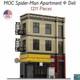 MOC Spider-Man Modular Building Set 76311 Upgrade Deli Apartment Blocks 1211pcs