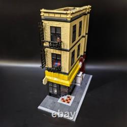 MOC Spider-Man Modular Building Set 76311 Upgrade Deli Apartment Blocks 1211pcs