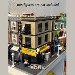 MOC Spider-Man Modular Building Set 76311 Upgrade Deli Apartment Blocks 1211pcs