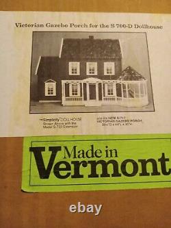 Made in Vermont Kit Vintage Simplicity Victorian Doll House Porch Kit New 700-D