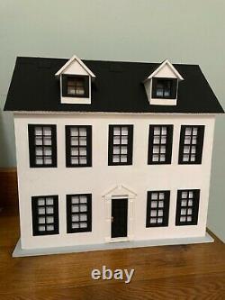 Magnolia Farmhouse 1/24 Miniature Handmade Wood Built Handcrafted Dollhouse