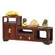 Mahogany carving crafts TV cabinet miniature ornaments antique model