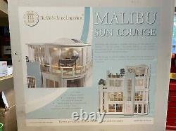 Malibu Beach House & Sun Lounge, dollhouse kit, 112 scale, Dolls House Emporium